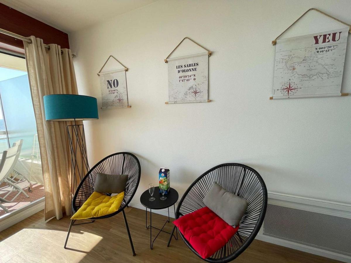 Grand Studio Cabine 4 Pers, Balcon, Renove, Proche Ocean, Saint-Hilaire-De-Riez - Fr-1-224C-160 Saint-Hilaire-de-Riez Exterior foto